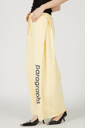 Paragraphs Logo Sweatpants - 2025 SUMMER