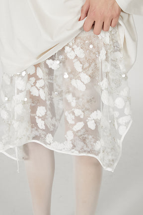 Spangle Wrap Skirt