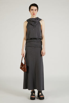 Drape Hoodie One Piece