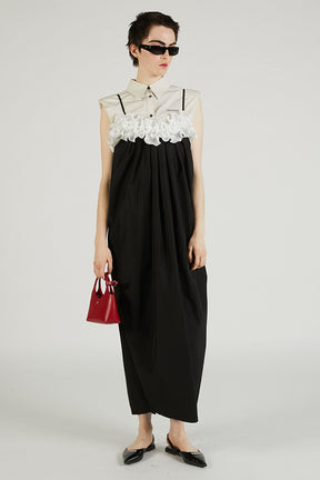 Ruffle Balloon Dress - 2025 SUMMER