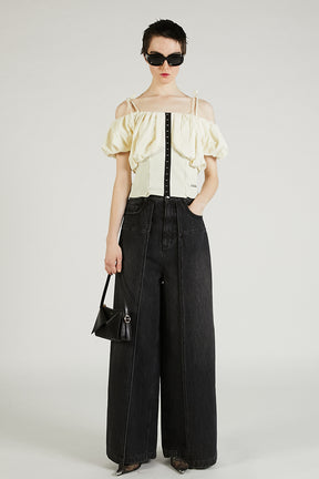 Form Off Shoulder Blouse - 2025 SUMMER