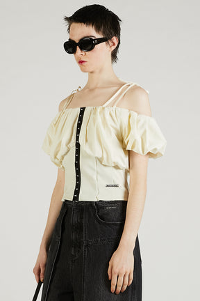 Form Off Shoulder Blouse - 2025 SUMMER
