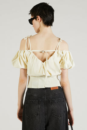 Form Off Shoulder Blouse - 2025 SUMMER