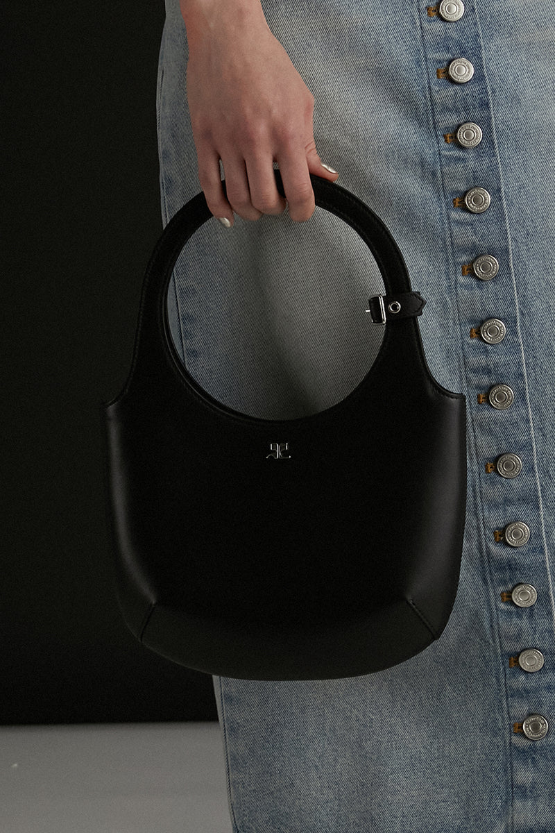 Courreges★ホーリーサテン ショルダーバッグ HOLY ECLIPSE LEATHER BAG - courrèges (クレージュ)