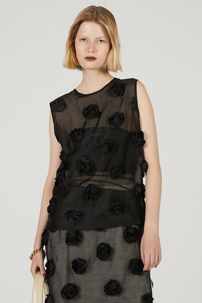 Rose Sleeve Vest - 2025 SUMMER