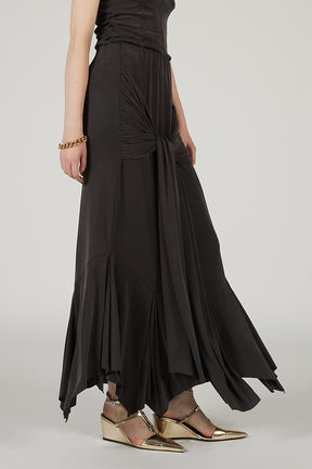 Jersey Tie Skirt - 2025 SUMMER