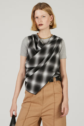 Draped Front Top - 2025 SUMMER