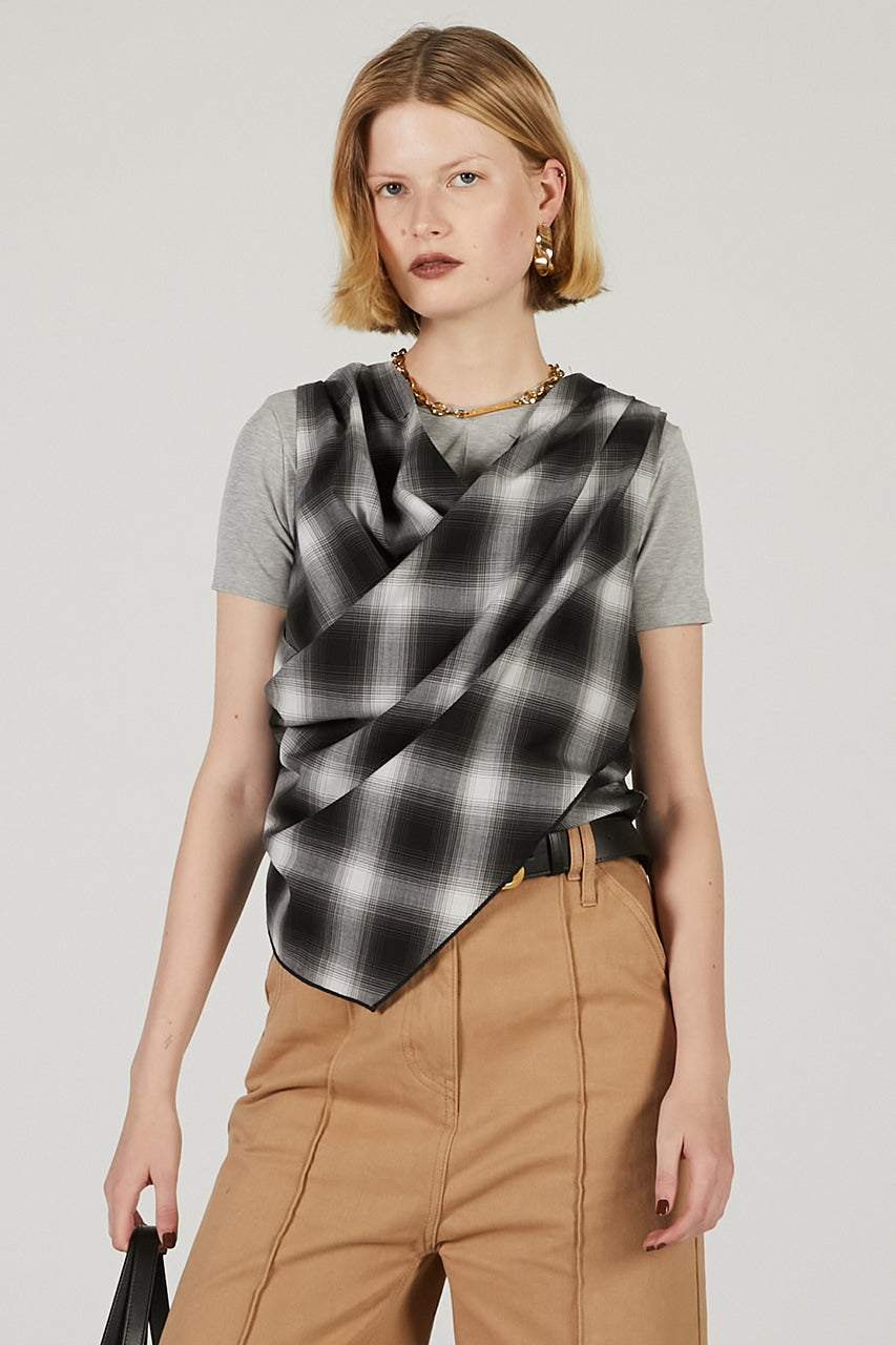 Draped Front Top - 2025 SUMMER