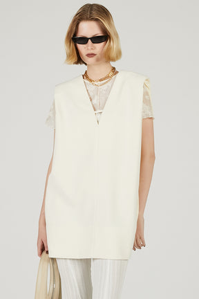 Boxy V Neck Top - 2025 SUMMER