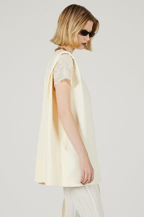 Boxy V Neck Top - 2025 SUMMER