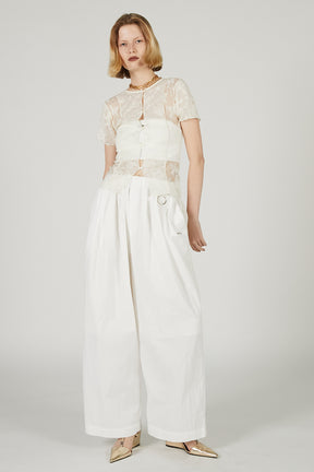 2Way Lace Sheer Top - 2025 SUMMER
