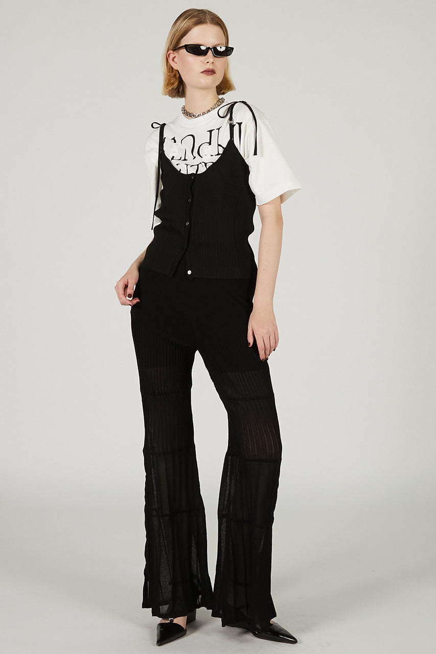 Multi Way Layered Knit Pants