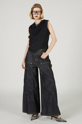 Draped Front Top - 2025 SUMMER