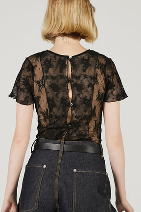 2Way Lace Sheer Top - 2025 SUMMER