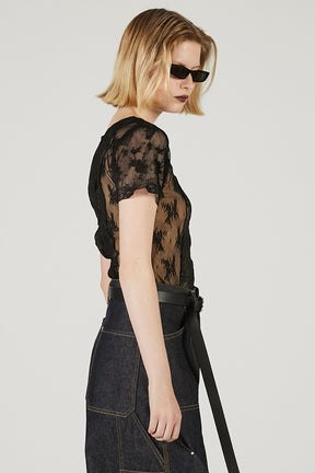 2Way Lace Sheer Top - 2025 SUMMER