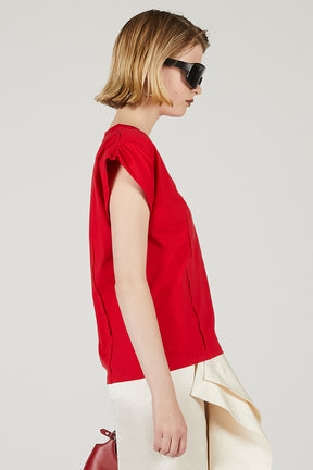 Power Shoulder T-Shirt - 2025 SUMMER
