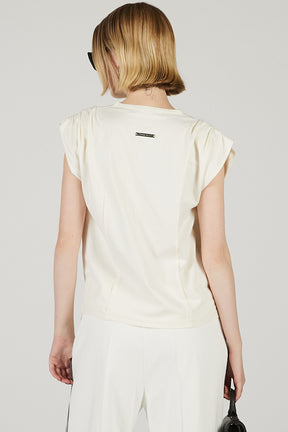 Power Shoulder T-Shirt - 2025 SUMMER