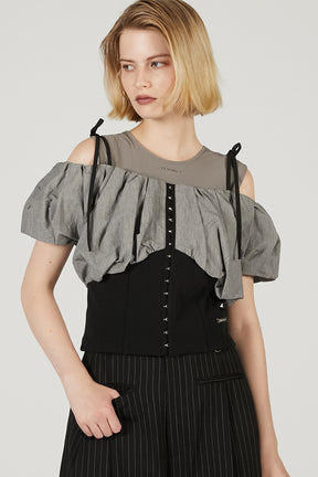 Form Off Shoulder Blouse - 2025 SUMMER