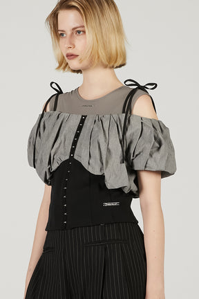 Form Off Shoulder Blouse - 2025 SUMMER
