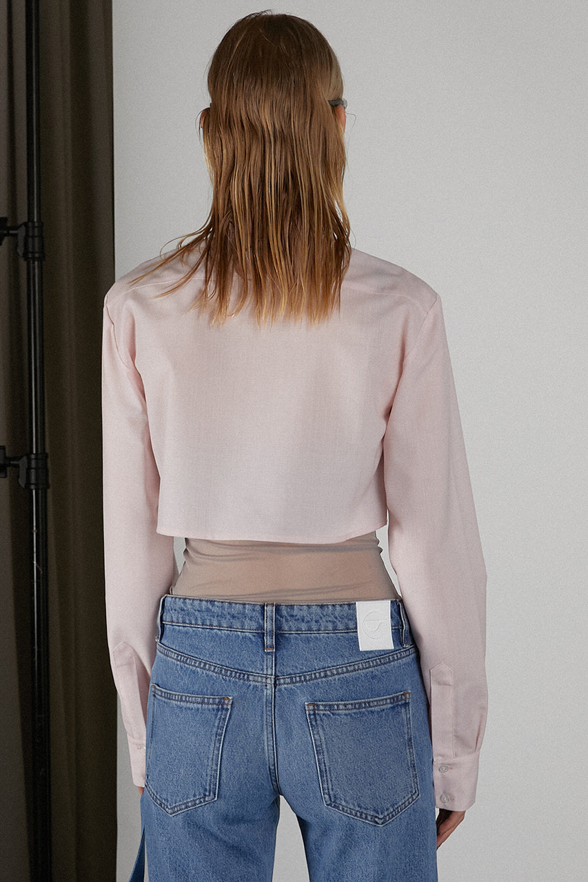 [Sale] Cropped Shirt