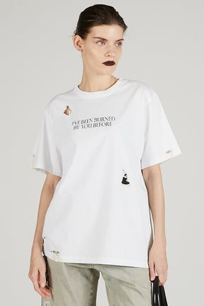 Disney X Coperni Burned By You Before Boxy T-Shirt - SALE