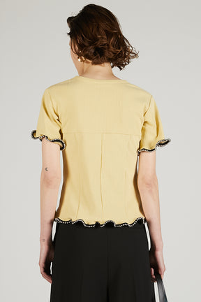 Chain Hem Top - 2025 SUMMER