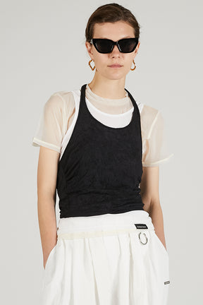 Triple Layered Halter Top