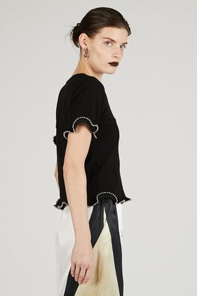 Chain Hem Top - 2025 SUMMER