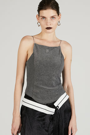 Pile Camisole With Cup - 2025 SUMMER