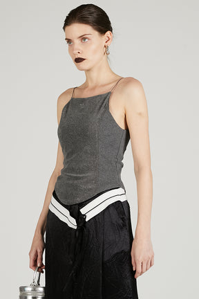 Pile Camisole With Cup - 2025 SUMMER