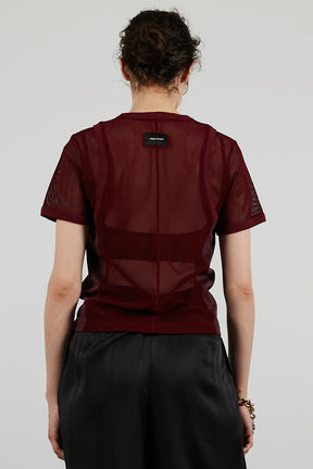 Mesh Ringer Tee - 26SUMMER 2nd