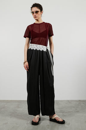 Mesh Ringer Tee - 26SUMMER 2nd