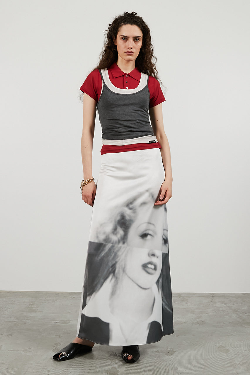 Face Print Skirt - 26SUMMER 2nd
