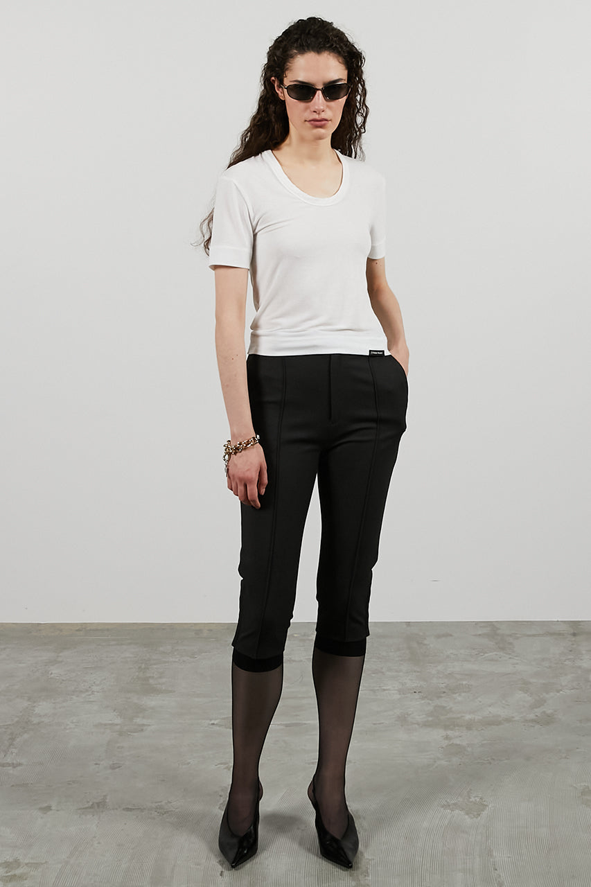 Scoop Neck T-shirt - 26SUMMER 2nd