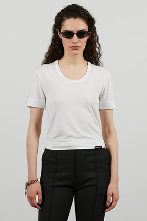 Scoop Neck T-shirt - 26SUMMER 2nd