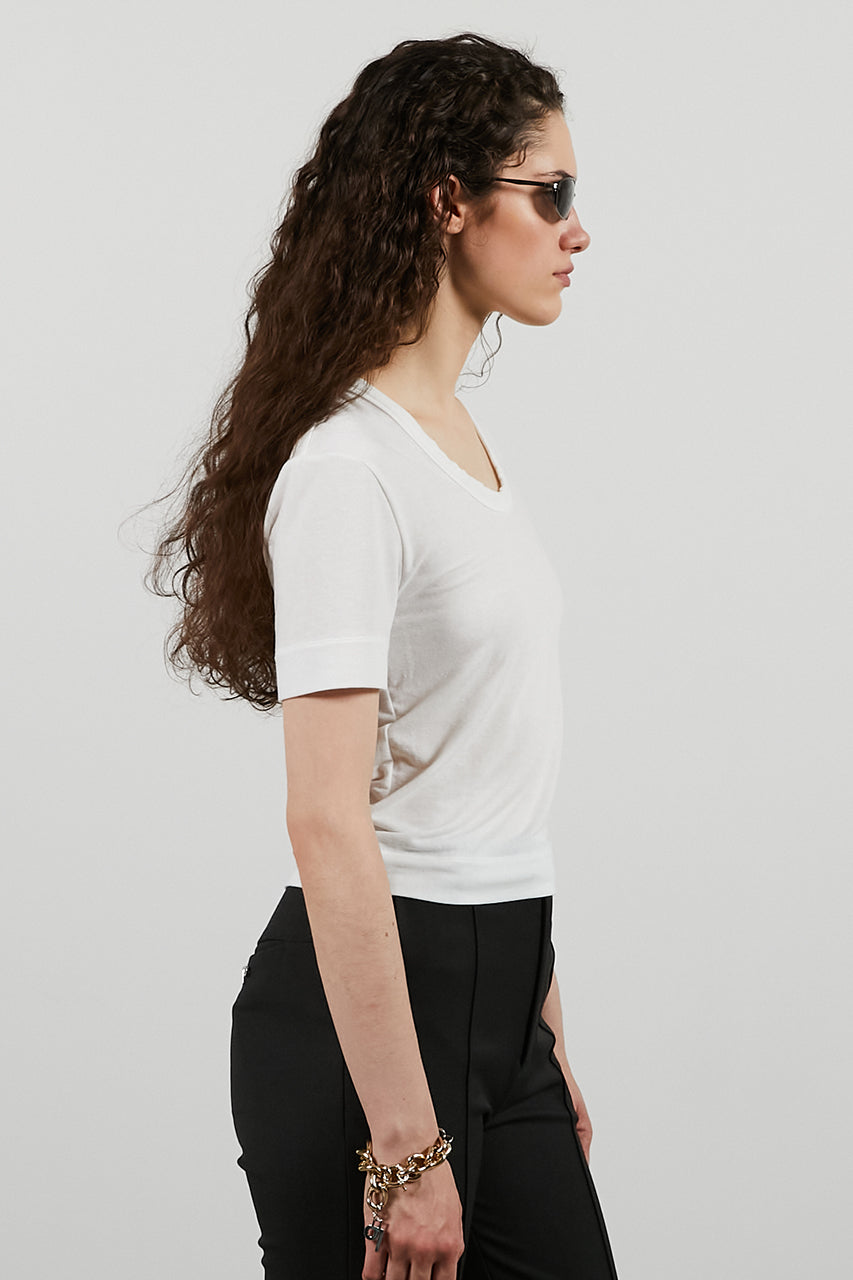Scoop Neck T-shirt - 26SUMMER 2nd