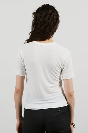 Scoop Neck T-shirt - 26SUMMER 2nd
