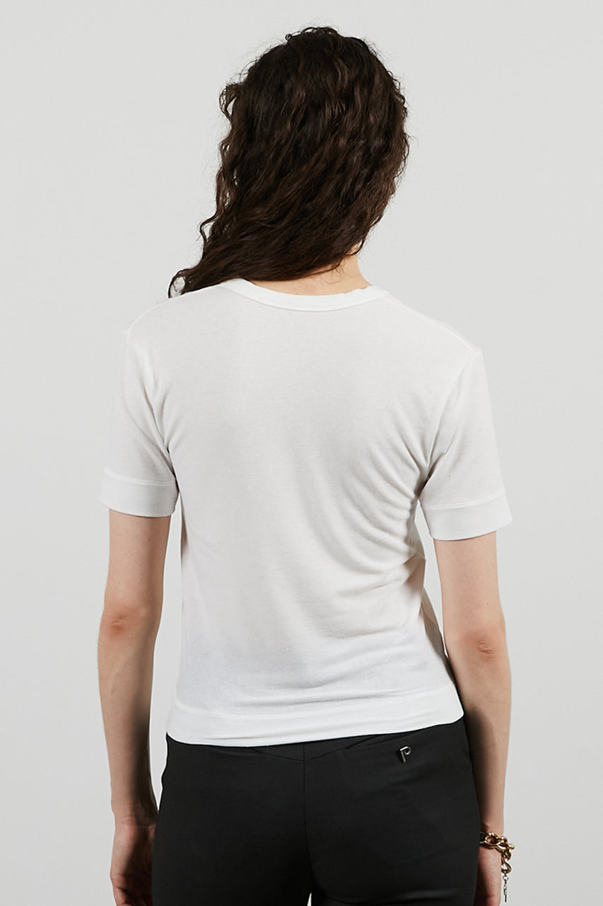 Scoop Neck T-shirt - 26SUMMER 2nd