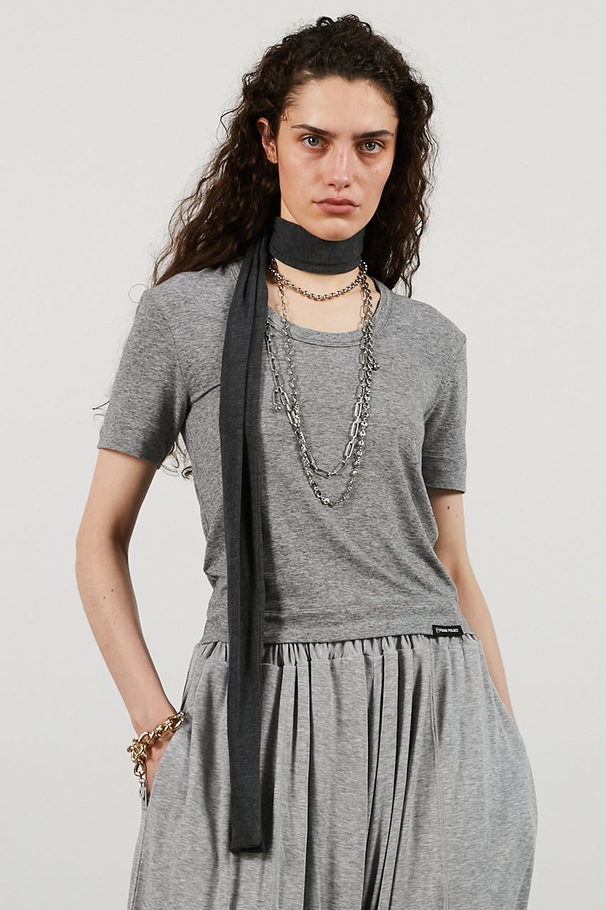 Scoop Neck T-shirt - 26SUMMER 2nd
