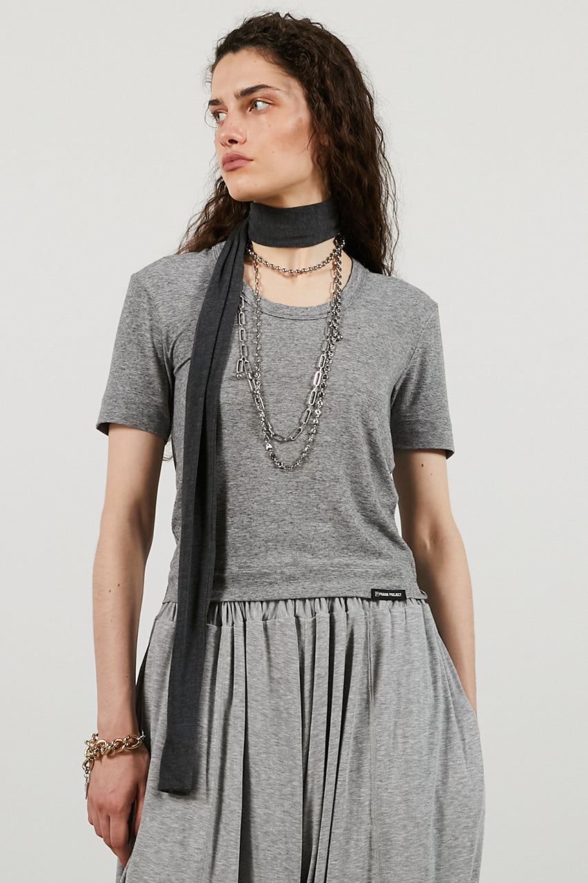 Scoop Neck T-shirt - 26SUMMER 2nd
