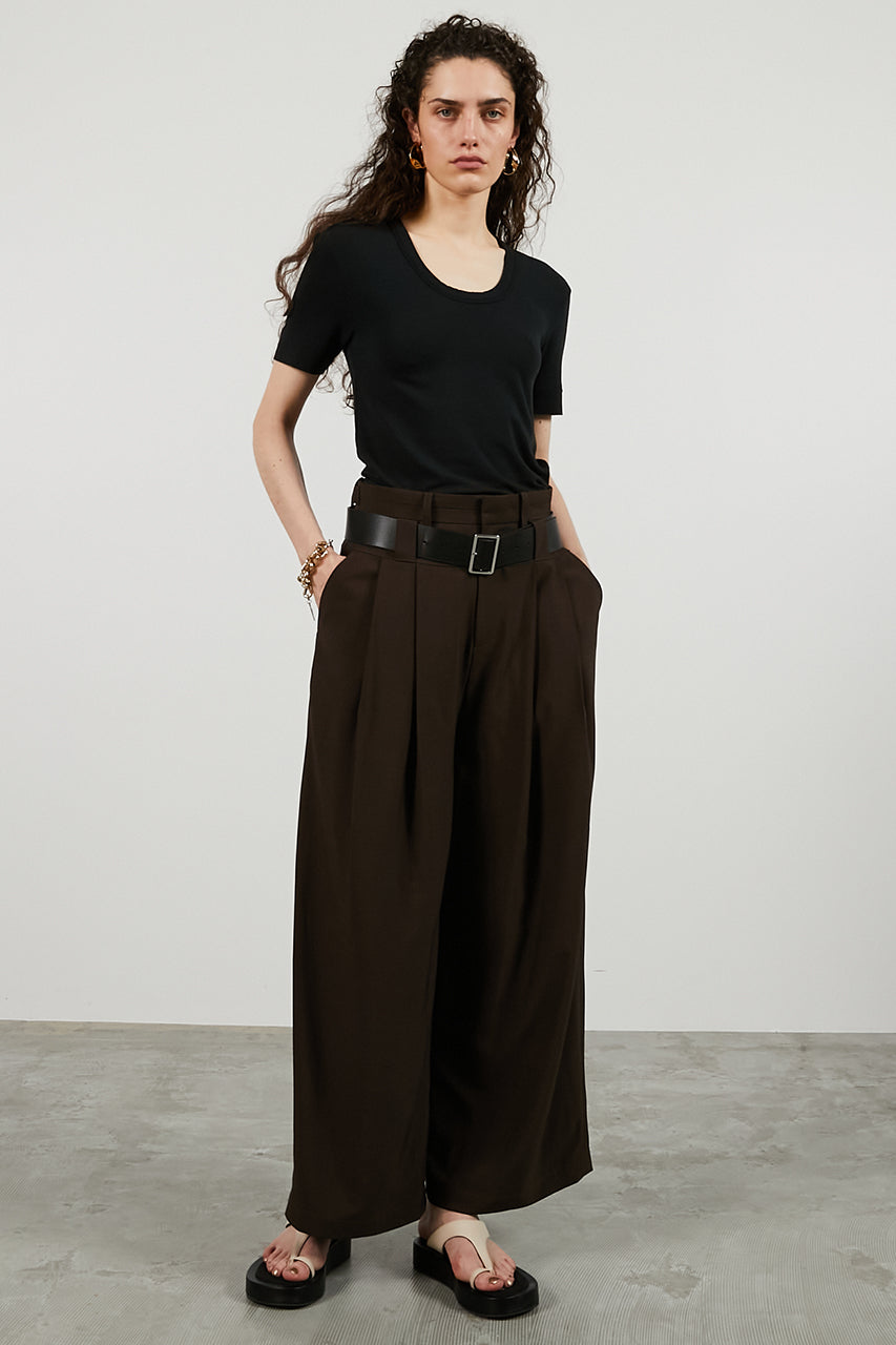 Scoop Neck T-shirt - 26SUMMER 2nd