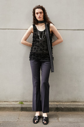 Stitched Slim Flare Pants - 26SUMMER 2nd