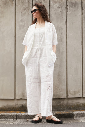 Cotton Lace Jumpsuit - 26SUMMER 2nd