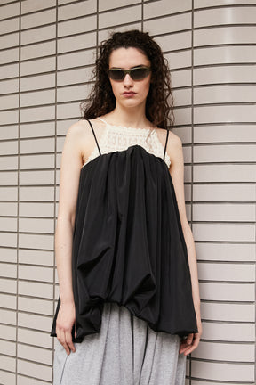 Irregular Hem Balloon Tunic - 26SUMMER 2nd