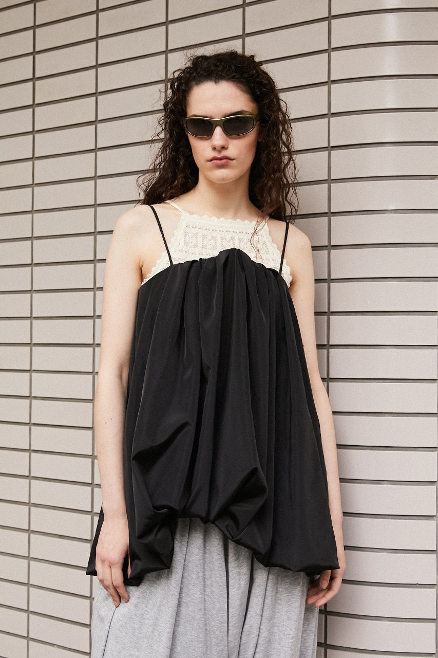Irregular Hem Balloon Tunic - 26SUMMER 2nd