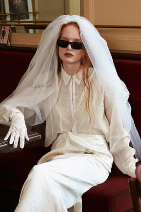 Bisselle Layered Mesh Shirt