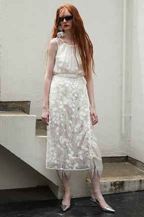 Spangle Wrap Skirt
