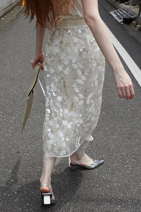 Spangle Wrap Skirt
