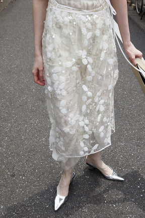 Spangle Wrap Skirt