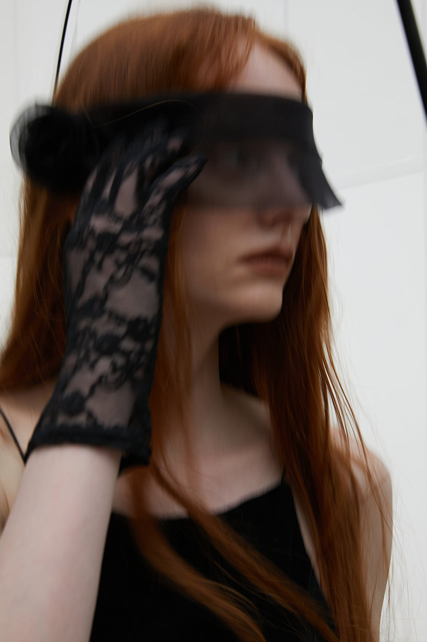 Sheer Rose Headpiece